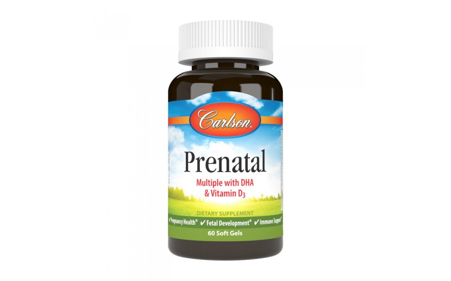 Prenatal Multiple with DHA & Vitamin D3 (60 sgels)