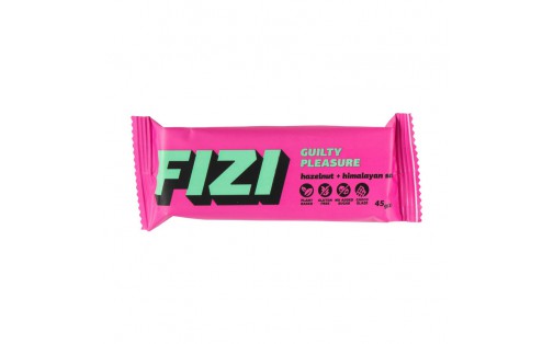 Fizi Guilty Pleasure Bar (45 g, hazelnut + himalayan salt)