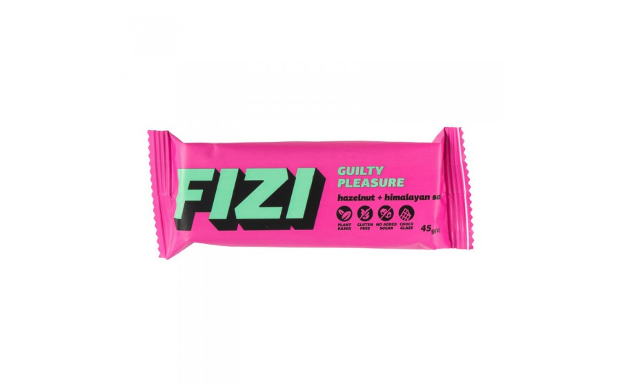 Fizi Guilty Pleasure Bar (45 g, hazelnut + himalayan salt)