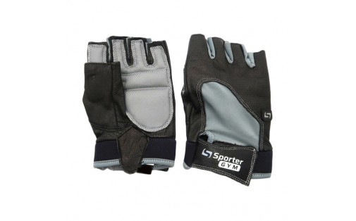 Dead Lift Gloves Black/Grey (M size, Black/Grey)