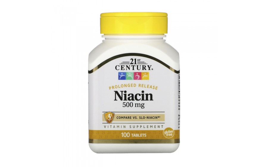 Niacin 500 mg (100 tabs)