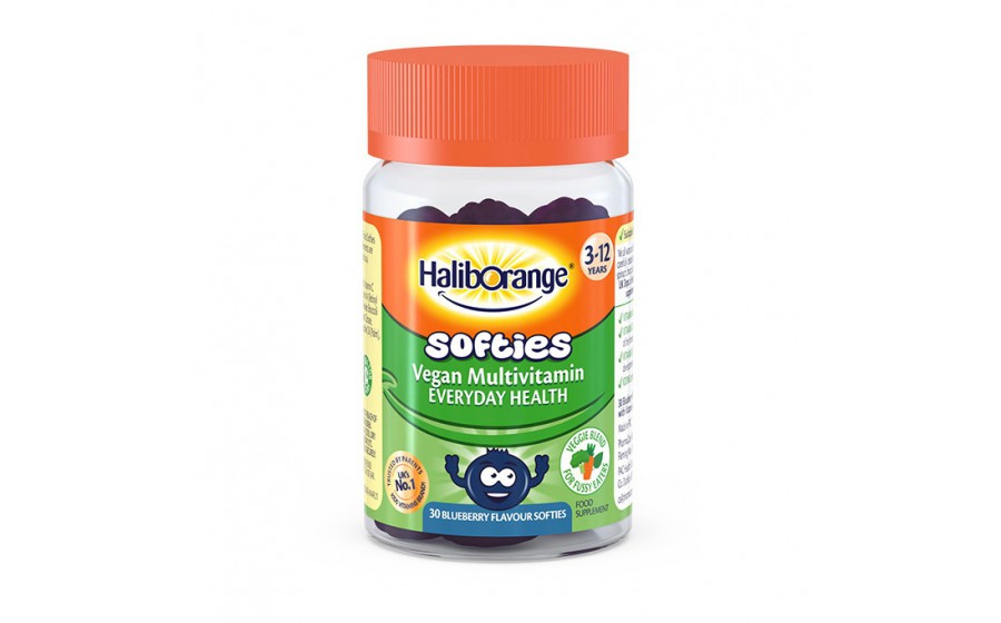 Softies Vegan Multivitamin (30 softies, blueberry)