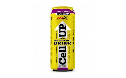 Cell UP Pre Workout (500 ml, tropical breeze)