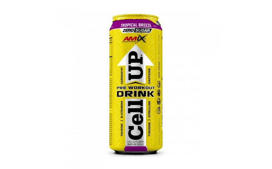 Cell UP Pre Workout (500 ml, tropical breeze)