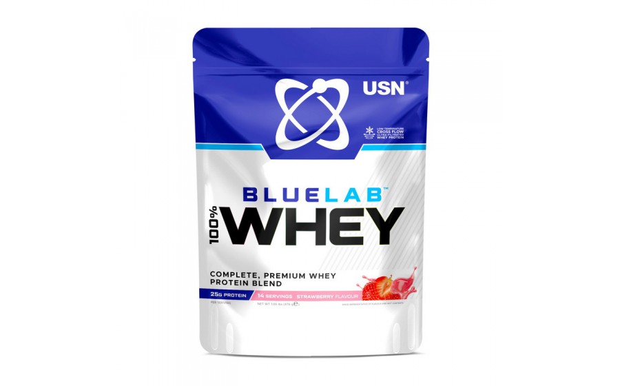 Blue Lab 100% Whey Premium Protein (476 g, strawberry)