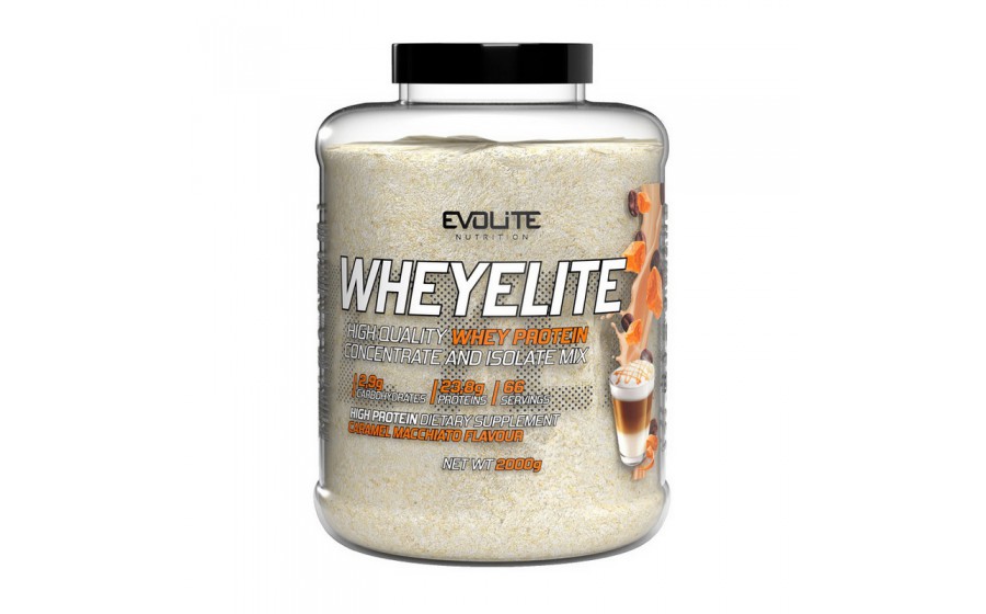 Whey Elite (2 kg, caramel macchiato)