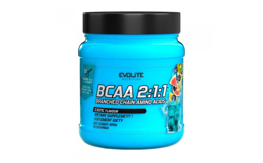 BCAA 2:1:1 (400 g, exotic)