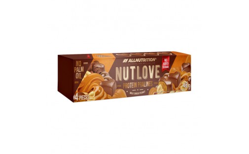 Nutlove Protein Pralines (4*12 g, milk choco peanut)