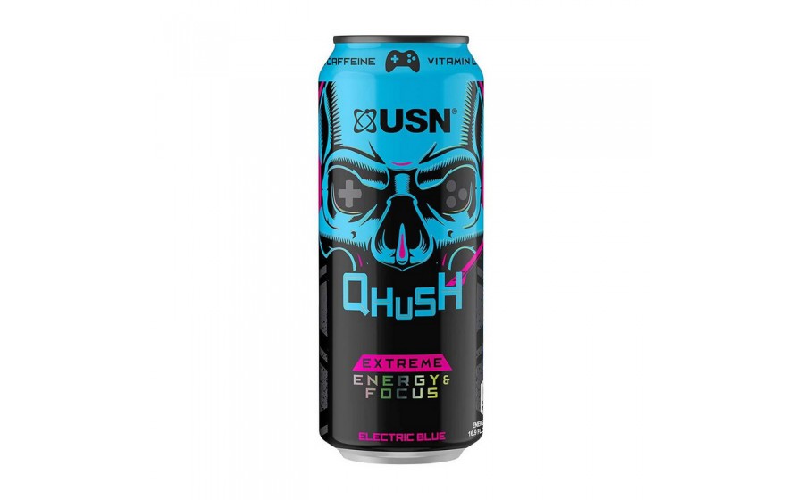 QHUSH Energy Gaming Drink (500 ml)