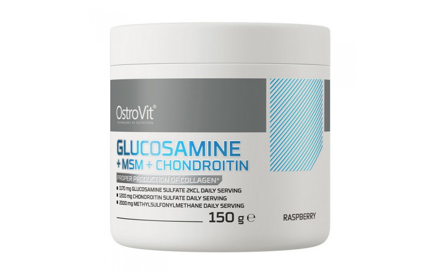 Glucosamine MSM Chondroitin (150 g, raspberry)