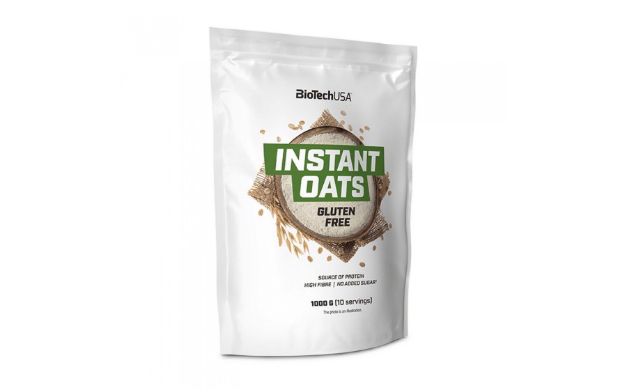 Instant Oats Gluten Free (1 kg, unflavoured)