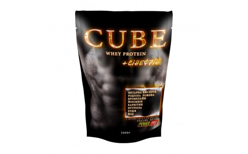 CUBE Whey Protein (1 kg, лесные ягоды)