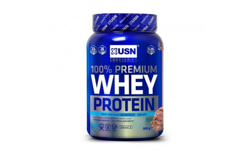 100% Premium Whey Protein (908 g, chocolate)