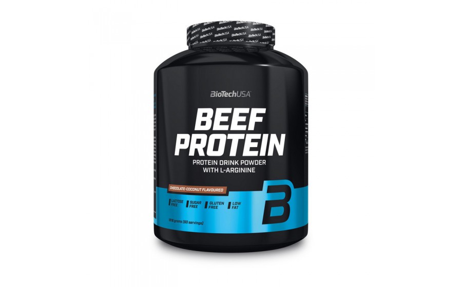 BEEF Protein (1,8 kg, chocolate-coconut)