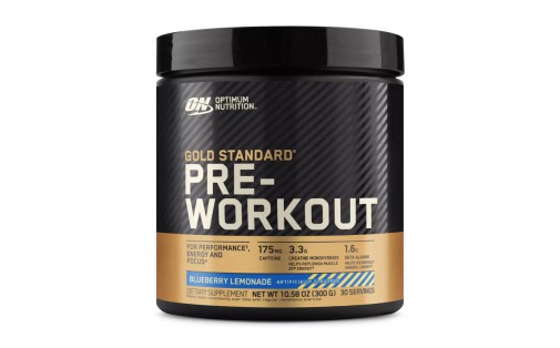 Pre- Workout gold standard (300 g, strawberry lime)