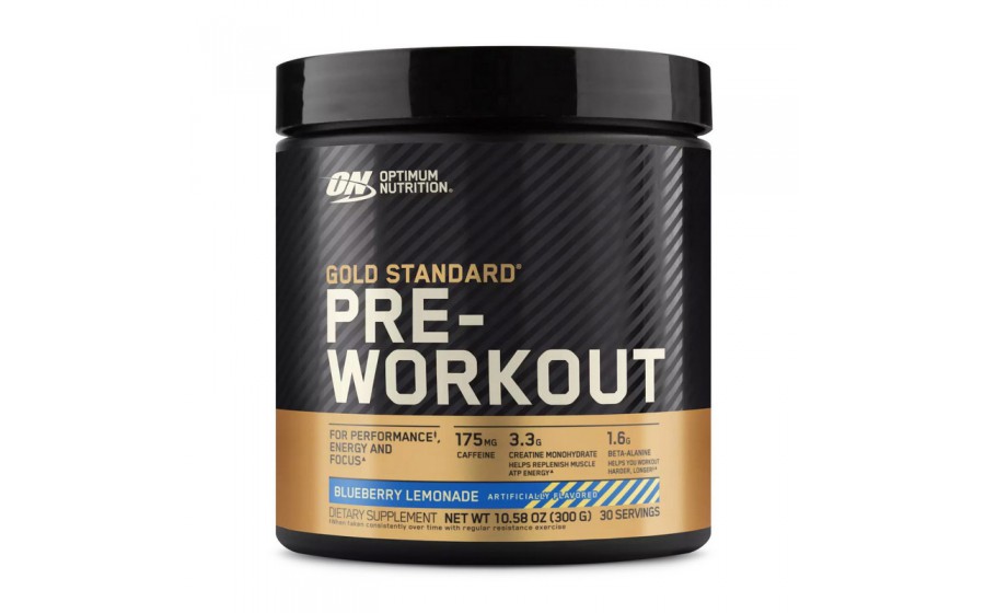 Pre- Workout gold standard (300 g, strawberry lime)