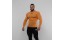 Компрессионный лонгслив меланж Sportfaza Premium Orange (XL size)