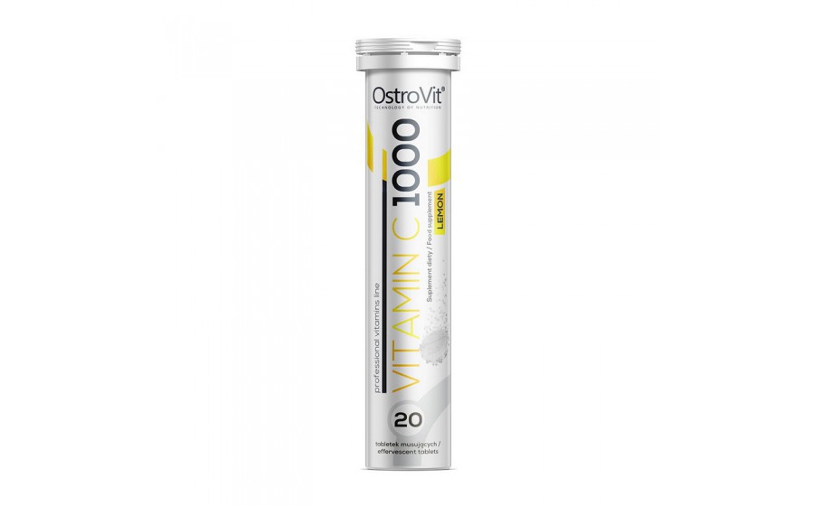 Vitamin C 1000 (20 tabs, lemon)