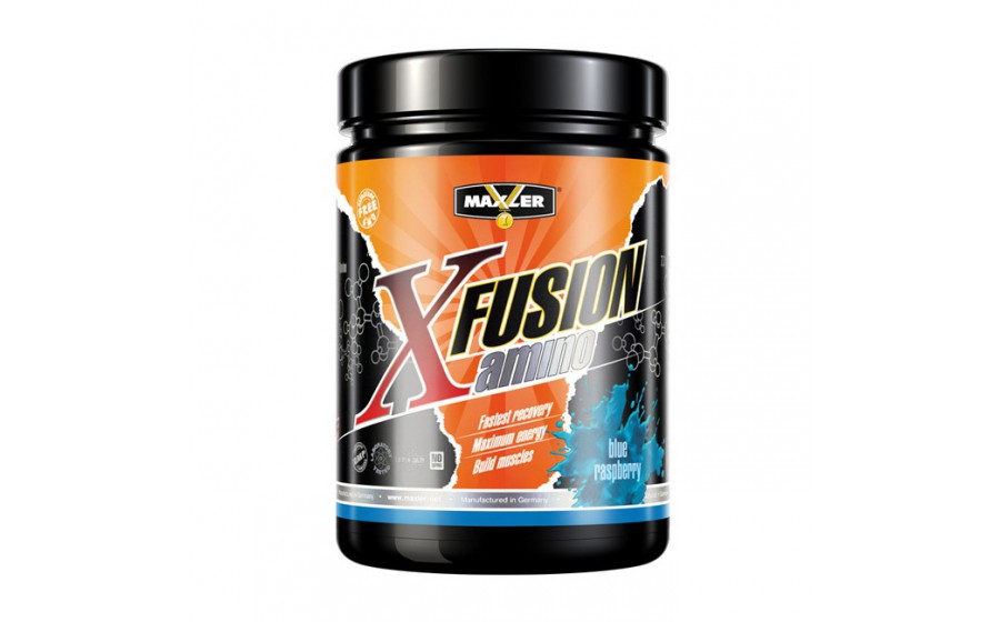 X Fusion Amino (414 g, blue raspberry)