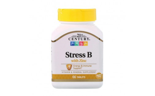 Stress B with Zinc (66 tabs)