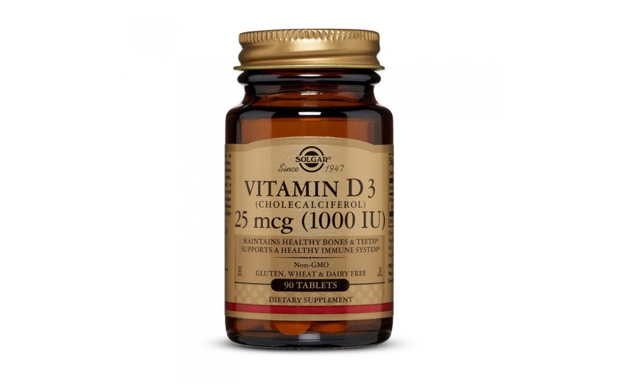 Vitamin D3 25 mcg (1000 IU) (90 tab)