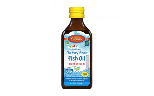 Kid's The Very Finest Fish Oil 800 mg Omega-3s (200 ml, orange)