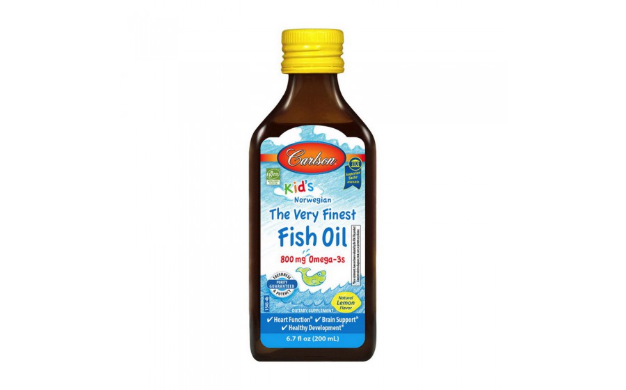 Kid's The Very Finest Fish Oil 800 mg Omega-3s (200 ml, orange)