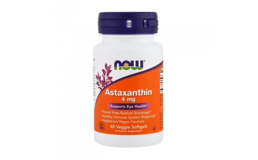 Astaxanthin 4 mg (60 veg softgels)