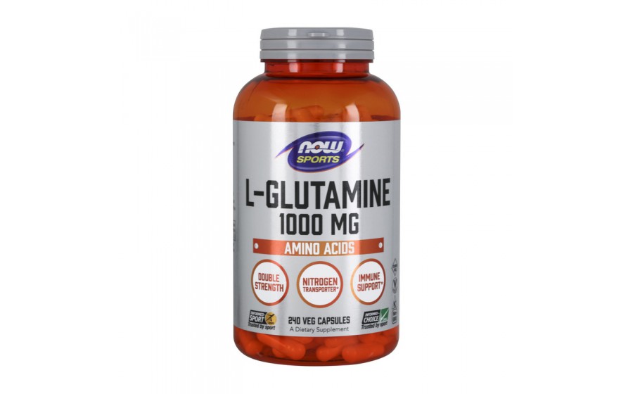 L-Glutamine 1000 mg (240 veg caps)