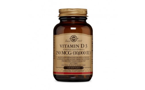 Vitamin D3 250 mcg (10,000 IU) (120 sgels)