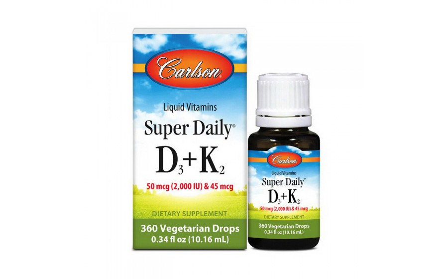 Super Daily D3 50 mcg + K2 45 mcg (10,16 ml)