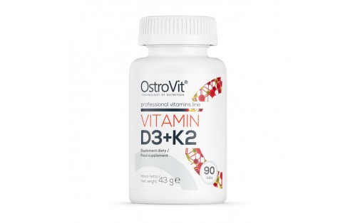 Vitamin D3 + K2 (90 tabs)