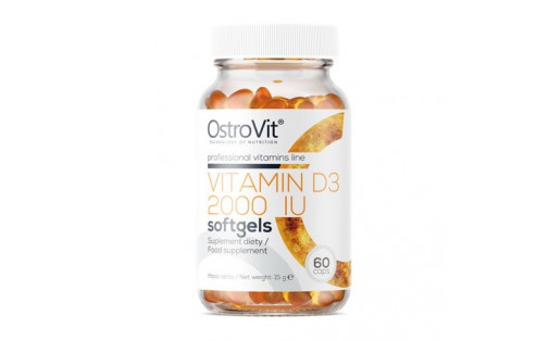 Vitamin D3 2000 IU (60 caps)