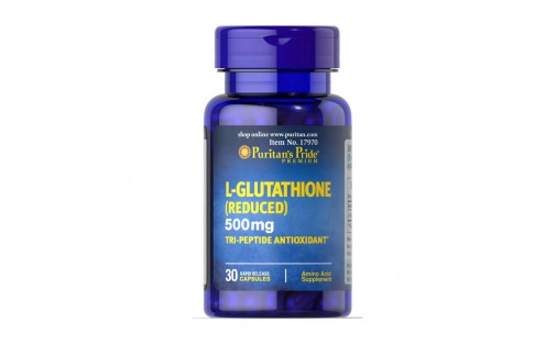 L-Glutathione (Reduced) 500 mg (30 caps)