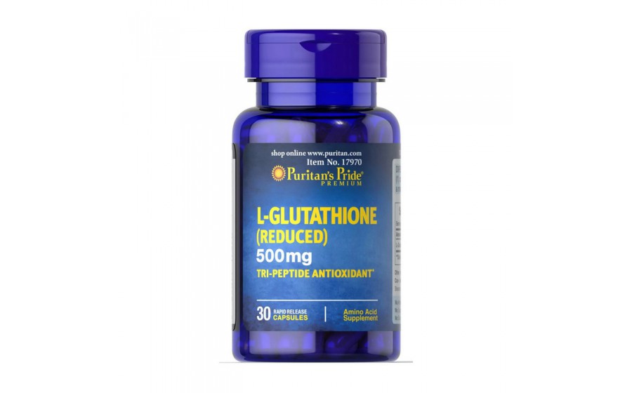 L-Glutathione (Reduced) 500 mg (30 caps)