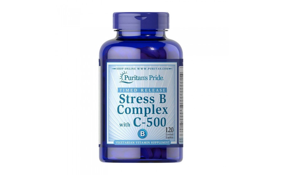 Stress B Complex with C-500 Timed Release (120 caplets)