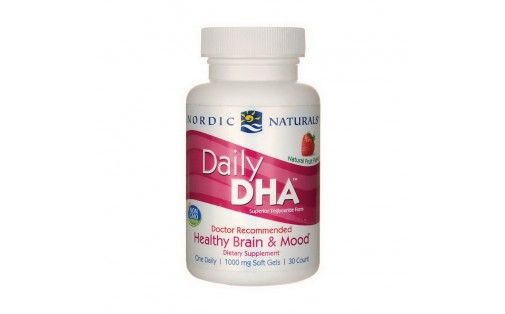 Daily DHA (30 soft gels, natural fruit)