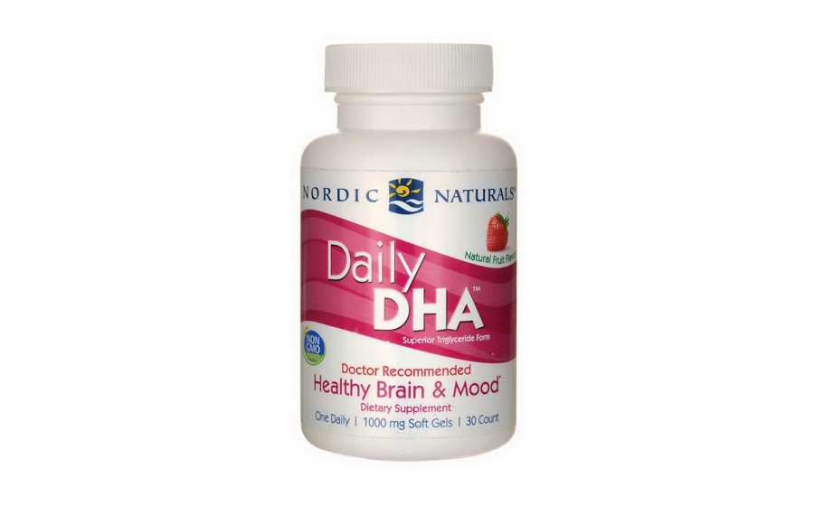 Daily DHA (30 soft gels, natural fruit)