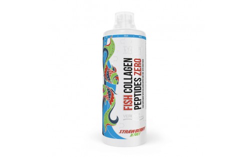 Fish Collagen Peptides Zero (1L, strawberry kiwi)