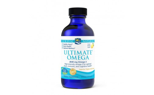 Ultimate Omega 2840 mg omega-3 (119 ml, great lemon)