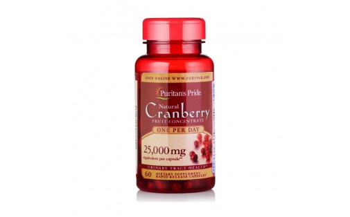 Cranberry 25,000 mg fruit concentrate One Per Day (60 caps)