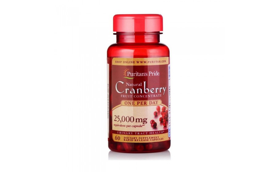 Cranberry 25,000 mg fruit concentrate One Per Day (60 caps)