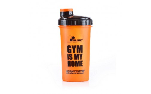 Shaker Gym Is My Home (700 ml orange) (700 ml, orange)