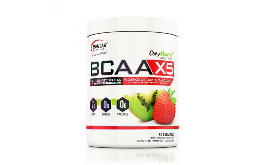 BCAA X5 (360 g, blue raspberry)