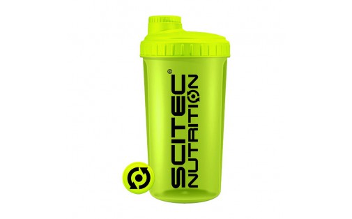 Shaker Scitec Nutrition (700 ml, neon yellow)