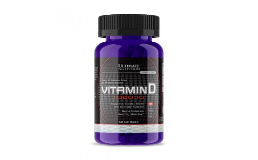 Vitamin D 1,000 IU (60 softgels)