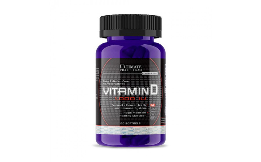 Vitamin D 1,000 IU (60 softgels)