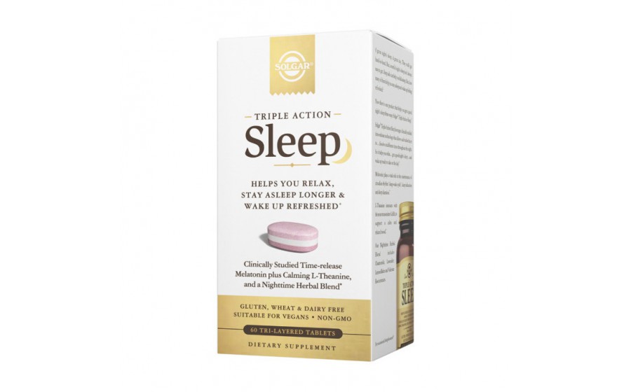 Sleep triple action (60 tri-layered tabs)