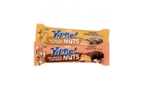 Yippie! Nuts (45 g, nougat hazelnut)