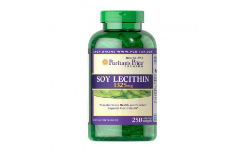 Soy Lecithin 1325 mg (250 softgels)